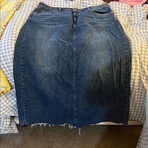 Universal Thread Maxi Denim Skirt